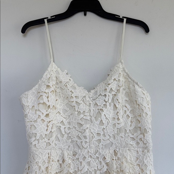 Vici Cream Lace Midi Dress - Picture 2 of 7